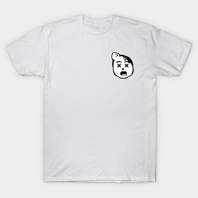 Confused cat T-Shirt by Lex Kobe